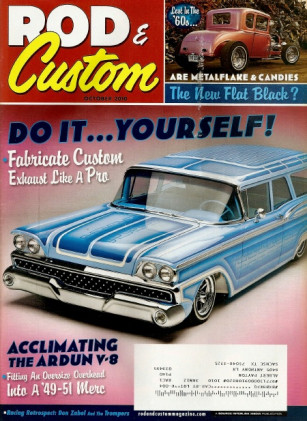 ROD & CUSTOM 2010 OCT - DON ZABEL STORY, CUSTOM EXHAUST MADE, BUDDHA BUGGY*